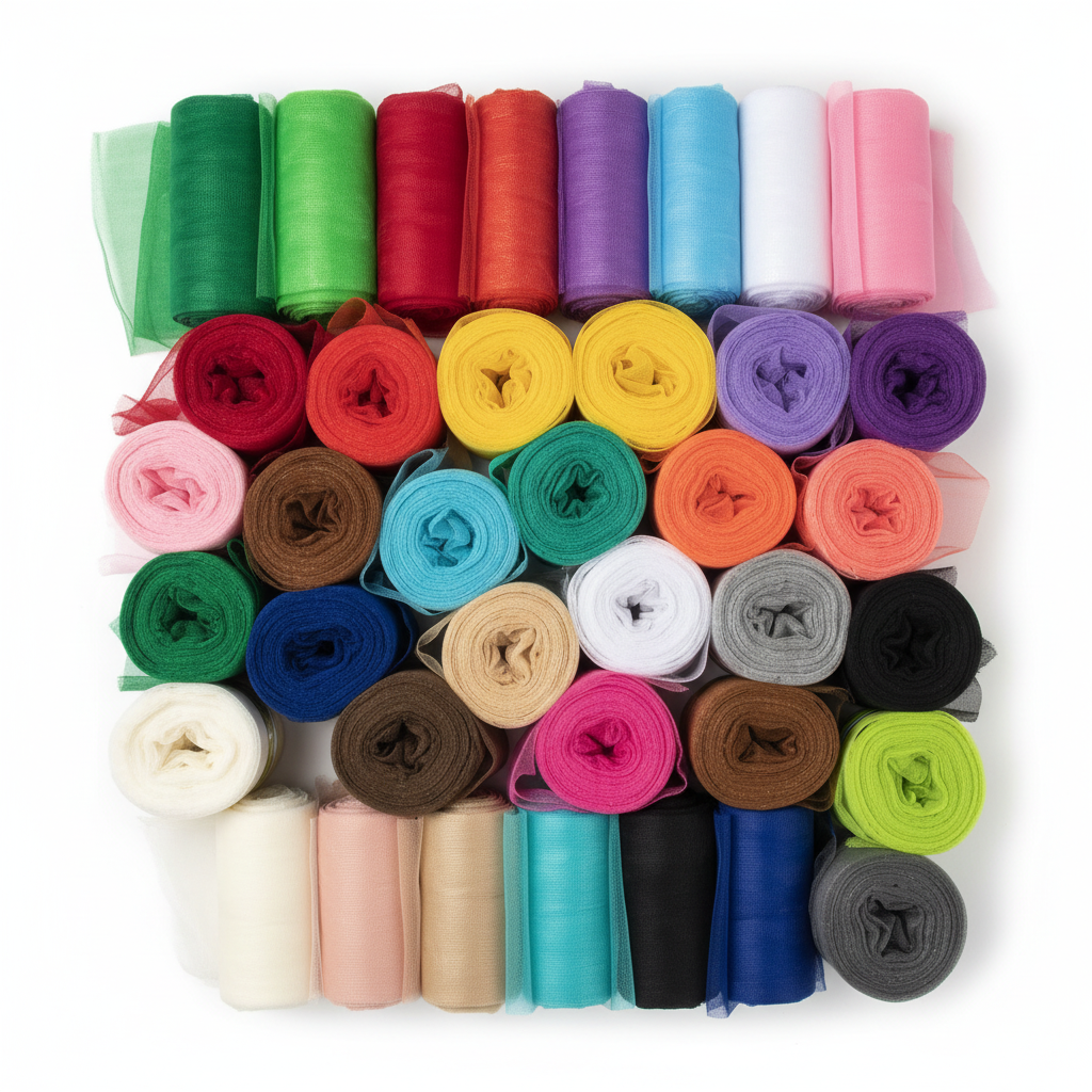 Tulle Filet – 30 Couleurs Disponibles | Carton de 100 Pièces