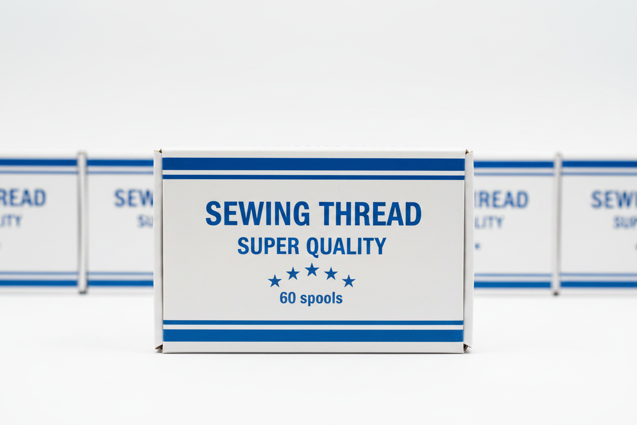 Fil à Coudre Super Quality – Plusieurs Couleurs | Carton 60 Bobines